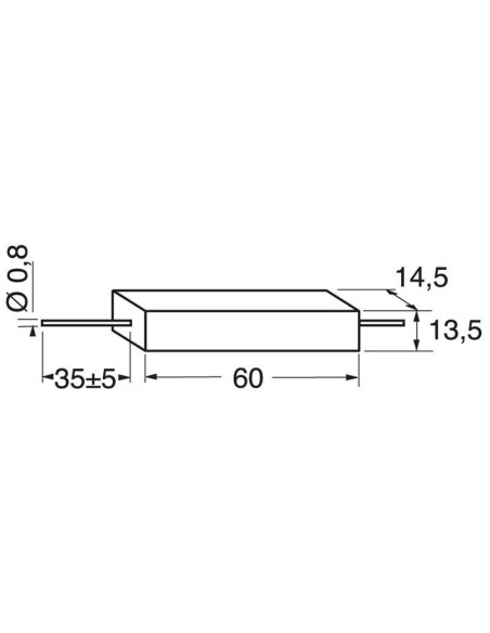 Résistance céramique 20W