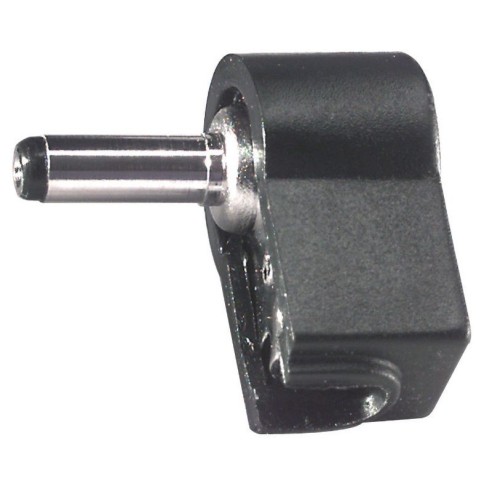 Two-pole angled power socket -...