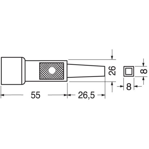 VDE C14 three-pin power plug