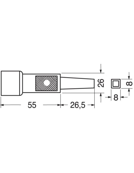 VDE C14 three-pin power plug