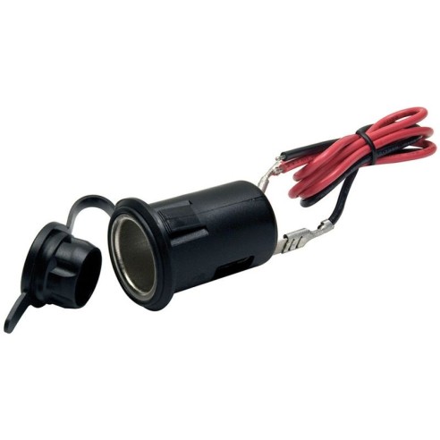 Panel-mounted cigarette lighter power...