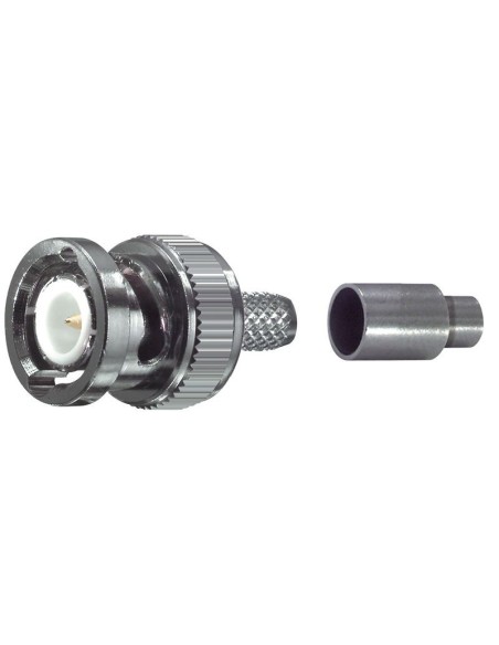 BNC-stekker UG88/174 krimp voor RG174 kabel