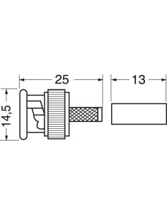 BNC UG88/174 krimpplug voor... 2