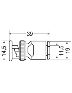 BNC UG959/U soldeerstekker... 2