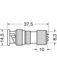 Snelverbinder BNC-stekker... 2
