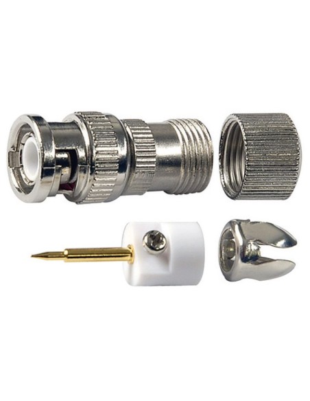 BNC-Stecker mit Schnellanschluss für RG59-Kabel