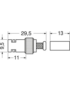 Presa BNC UG88/V/174 a... 2
