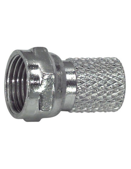 Fiche F à visser pour câble de 6,2 mm