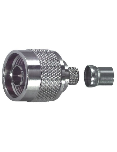 N UG21/EU crimp plug for RG8/U cable