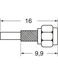 SMA krimpplug voor RG58/U... 2