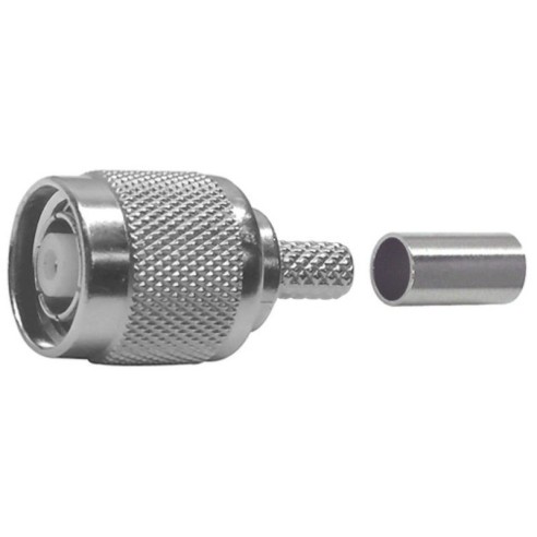 TNC reverse Crimpstecker für RG58 Kabel