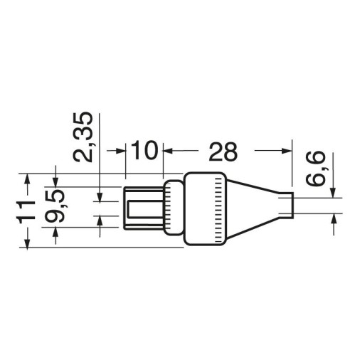Afgeschermde stekker voor TV antenne...
