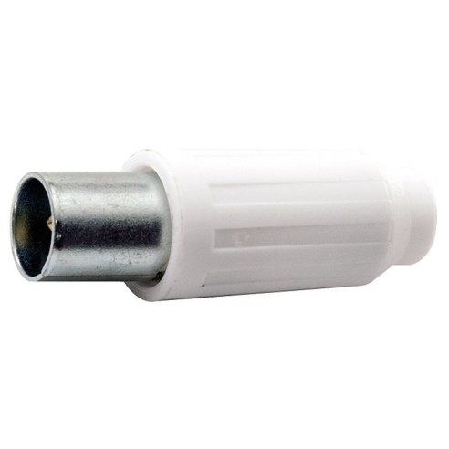 TV aerial plug with screw fixing Ø9.5mm