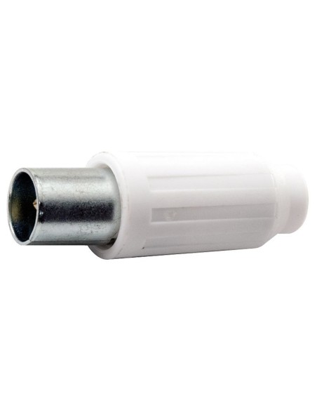 TV aerial plug with screw fixing Ø9.5mm