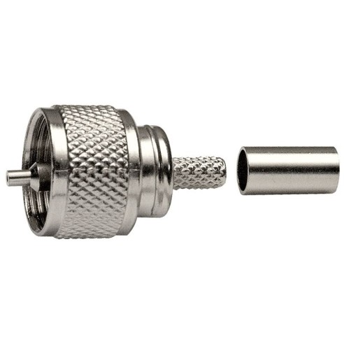 UHF PL259 Crimpstecker für RG58/U Kabel