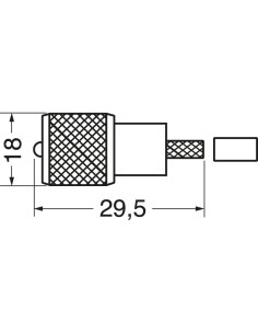 Fiche à sertir UHF PL259... 2