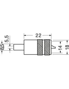 PL259 UHF plug for RG58 cable 2