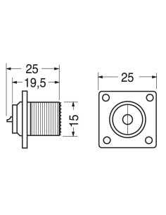 UHF SO239 solder panel... 2