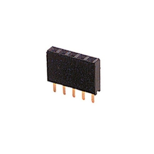 5-pin vrouwelijke strip connector -...