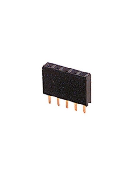 Conector hembra de 5 clavijas - H: 8,3 mm