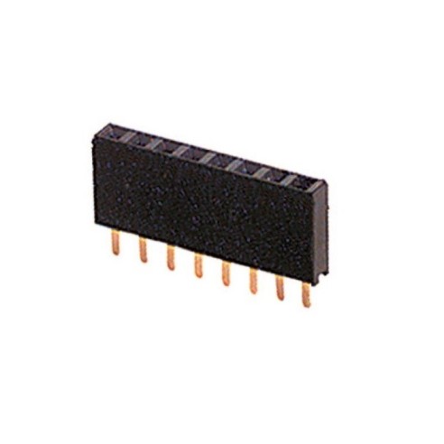 Connecteur strip femelle à 8 broches...
