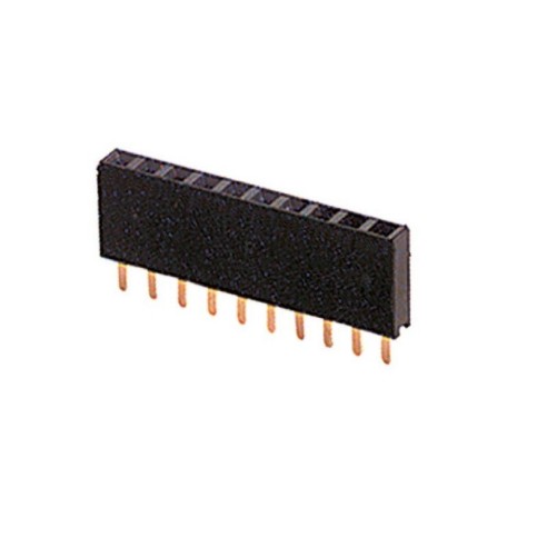 Conector hembra de 10 patillas - H:...