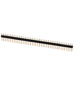 40-pin male strip connector...