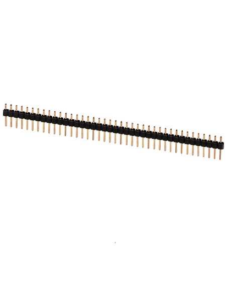 40-pin male strip connector - H: 6mm