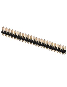 Male strip connector 40+40...