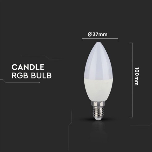 V-TAC VT-2214 E14 3.5W LED Candle...