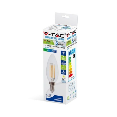 V-TAC PRO VT-254 272 LED Bulb E14 4W...