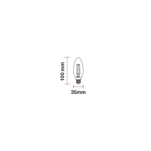 V-TAC VT-1955 7113 LED Bulb E14 4W...