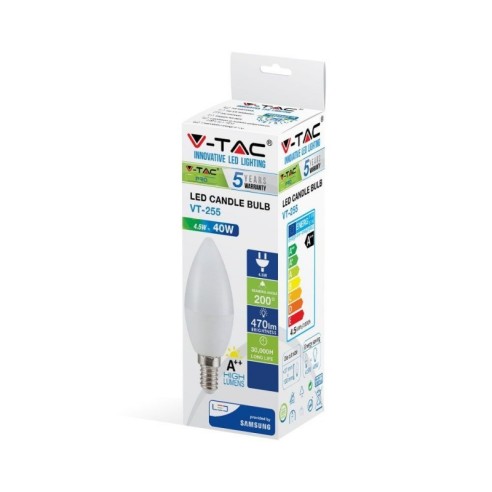 V-TAC PRO VT-255 Bombilla LED E14...