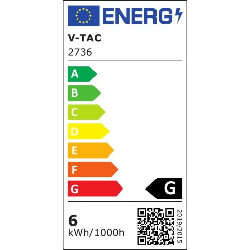 V-TAC VT-2246 Box 6 E14 5.5W LED...