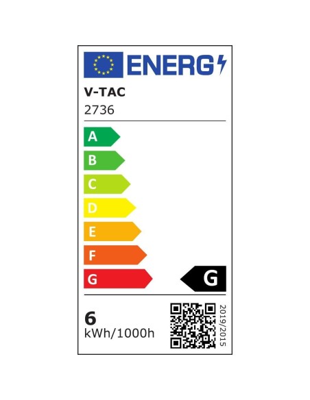 V-TAC VT-2246 Box 6 E14 5.5W LED Candle Bulbs