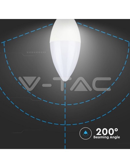 V-TAC VT-2076 Box 3 LED bulbs E14 5.5W Candela