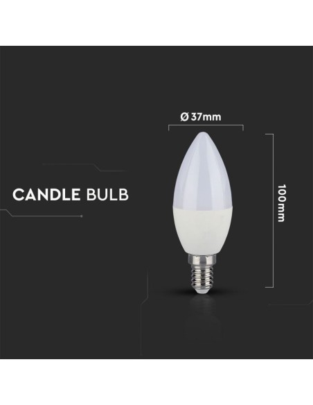 V-TAC VT-2226 LED-lamp E14 5.5W Candela CRI95