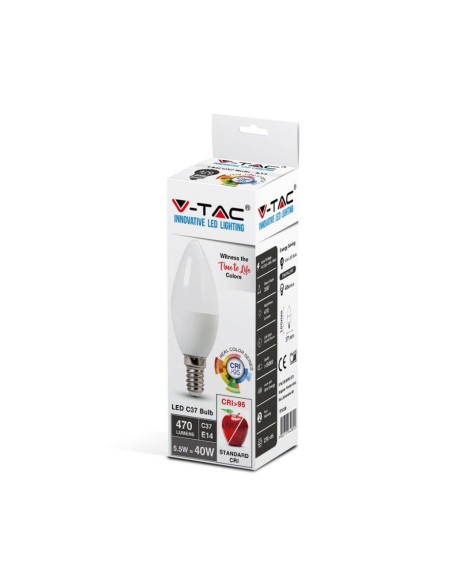 V-TAC VT-2226 LED-lamp E14 5.5W Candela CRI95