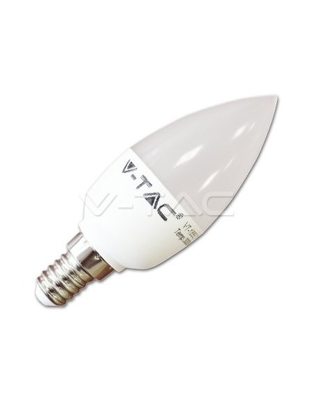 V-TAC VT-1854D 4213 LED Lamp E14 6W Candela 2700K Dimbaar