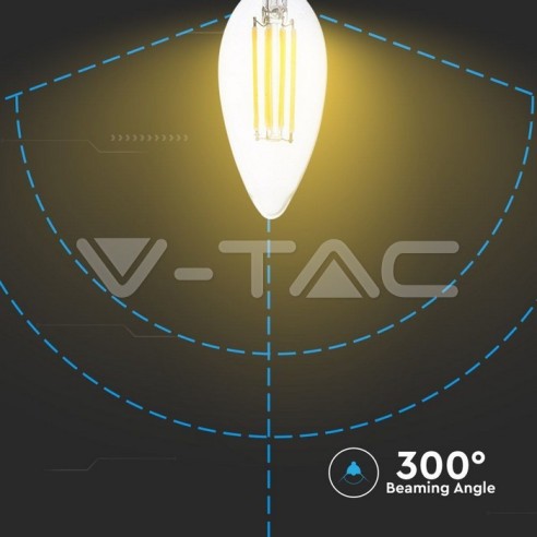 V-TAC VT-2327 LED Gloeilamp E14 6W...