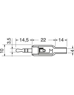 Clavija de 3,5 mm con guía... 2