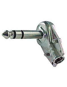 Clavija de 6,3 mm angular...