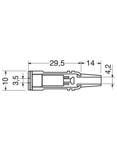 Clavija de latón de 3,5 mm... 2