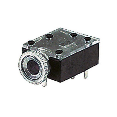 3.5mm 3-pin jack socket with double...