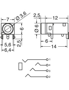 4-polige 3,5 mm... 2