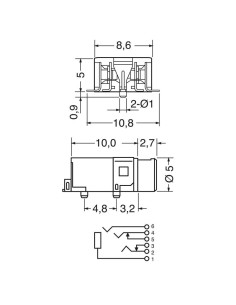 4-polige 2,5 mm... 2