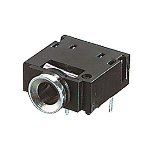 3.5mm 3-pin jack socket for printed...