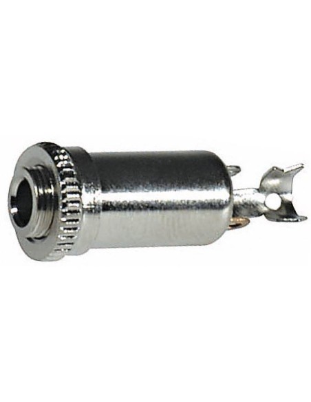 3.5mm 3-pin panel jack socket