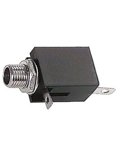 6,3 mm 2-polige Einbaubuchse