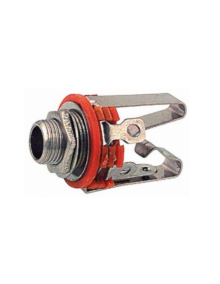 6.3mm 3-polige paneel jack aansluiting met schakelaar